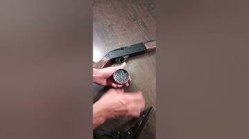 Reloading my $30 Crosman Air Rifle Like a Pro!"#shorts #guns #bbguns