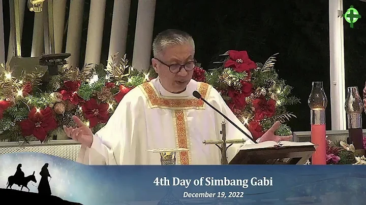 Dec. 19, 2022 / 4th Day of Simbang Gabi with Fr Da...