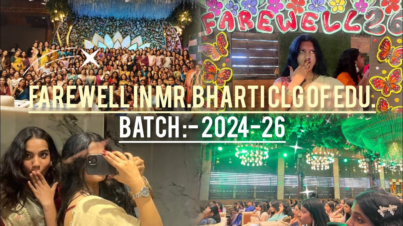 Farewell vlog in deled college #college #farewell #farewellsaree #trending #vlog #saree #dance #jbts