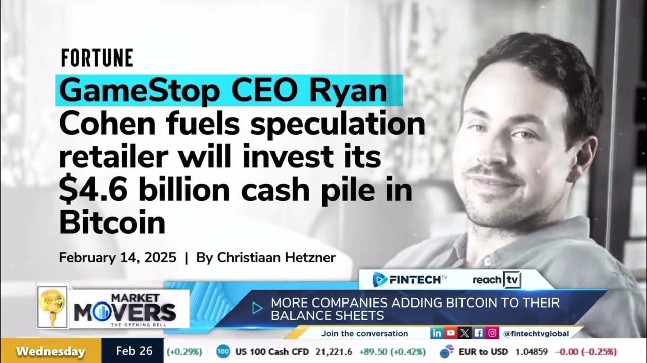 Strive CEO Matt Cole on FINTECH.TV: GameStop and Bitcoin