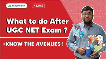 What to do After UGC NET Exam ? | Know the Avenues! - Shubham sir