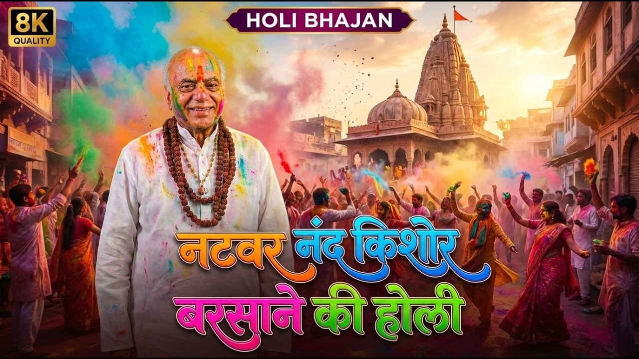Best Holi Bhajan: Natwar Nand Kishor | नटवर नंद किशोर | New Holi Devotional Song 2026