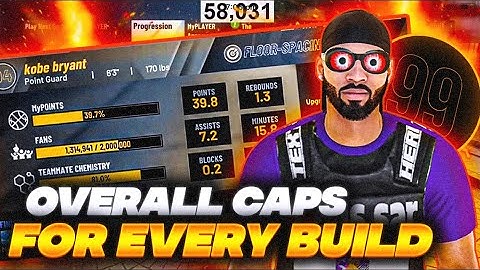 Full INDEPTH guide on how many BARS/CAP BREAKERS FOR EVERY BUILD to 99 overall! NBA 2K20