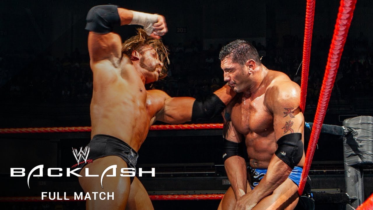 FULL MATCH Batista vs. Triple H World Heavyweight Title Match WWE