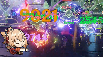 YOIMIYA AGGRALOADED WITH NAHIDA! SOLUTION FOR YOIMIYA