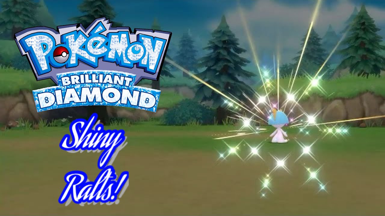 Pokémon Brilliant Diamond SHINY RALTS VIA THE POKERADAR! (20CATCH