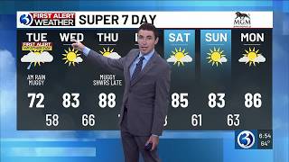 First Alert Weather Extra Morning rain tomorrow along with muggy conditions