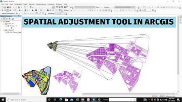 Spatial adjustment feature with ArcGIS