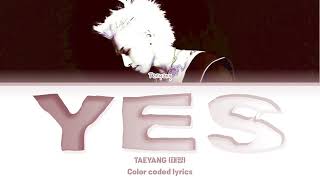 Yes  Taeyang  Color Coded S