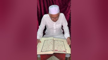 قراءة خاشعة من سورة ( النبأ ) للقارئ الآسيوي عبدالرشيد عبداللطيف مع العلم إنه لا يتحدث اللغة العربية
