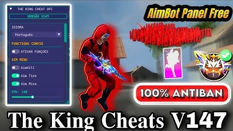 THE KING CHEAT V151 OB51 V1 AIM KILL | FF Panel Free Fire Injector | Ob51 Free Fire Hack | FF panel