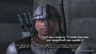 Oblivion - A Little Video on Speechcraft