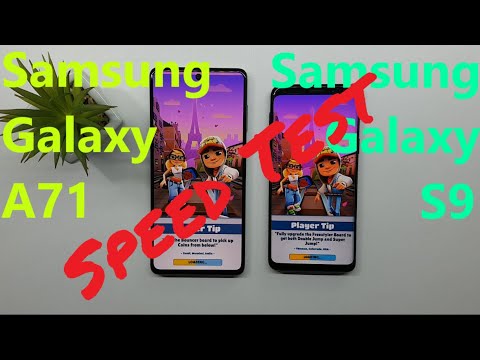 Samsung Galaxy A71 vs Samsung Galaxy S9 - SPEED TEST + multitasking - Which is faster!?