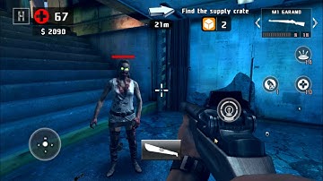 DEAD TRIGGER 2 Walkthrough Gameplay-1 | Zombie Survival Game FPS Shooter 「iOS/Android Gameplay」