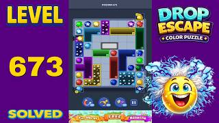 Drop Escape – Level 673 | Walkthrough
