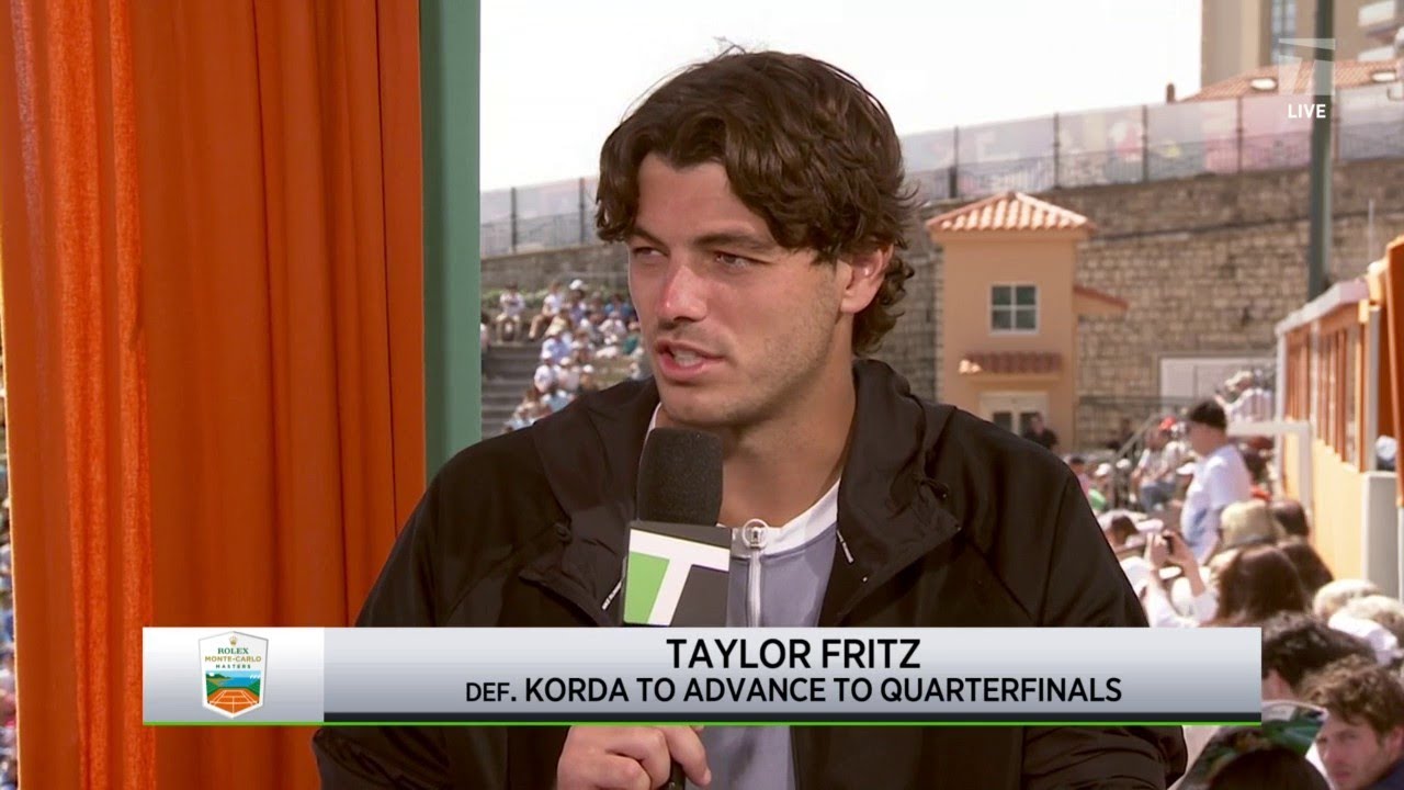 Taylor Fritz 2022 Monte Carlo Third Round Win Interview