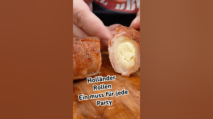 Holländer Rollen vom Grill - eine Fingerfood Sensation | The BBQ BEAR #shorts