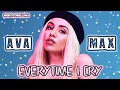 Ava Max - EveryTime I Cry (Lyrics) | Nightcore LLama