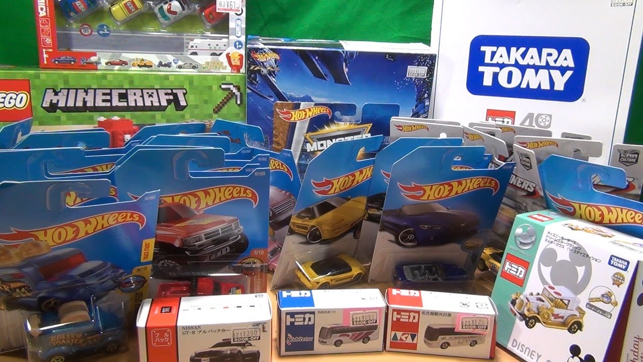 3-3378 HOT WHEELS ホットウィール・トミカ　4点まとめ トミカプレミアムunlimitedやホットウィールの新製品が多数