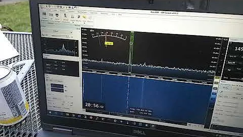 First CW CQ on QO-100 by PA0JWZ
