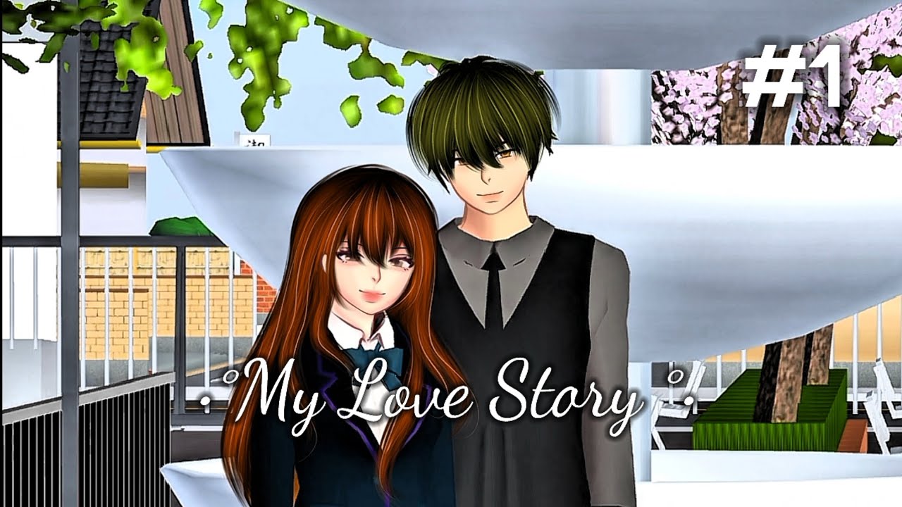 My Love Story: Eps:1 Drama Sakura Shcool simulator#bismillahfyp #fyp #drakur 