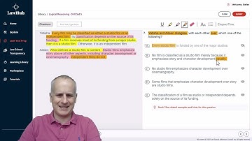 How to Identify a LSAT Point of Disagreement Using LawHub Logical Reasoning Drill Set 5