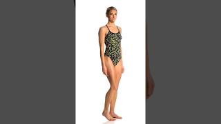 TYR Women's Rasguno Crosscutfit Tieback One Piece Swimsuit | SwimOutlet.com