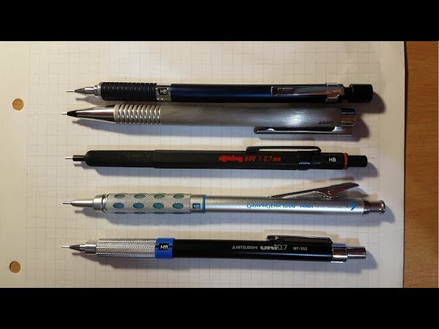 Staedtler 925 35 initial look and comparison - YouTube