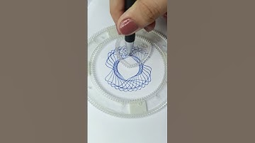 ASMR Spirograph Satisfying Arts | Ultimate Relaxation Experience! #art #shorts #spirograph #trending