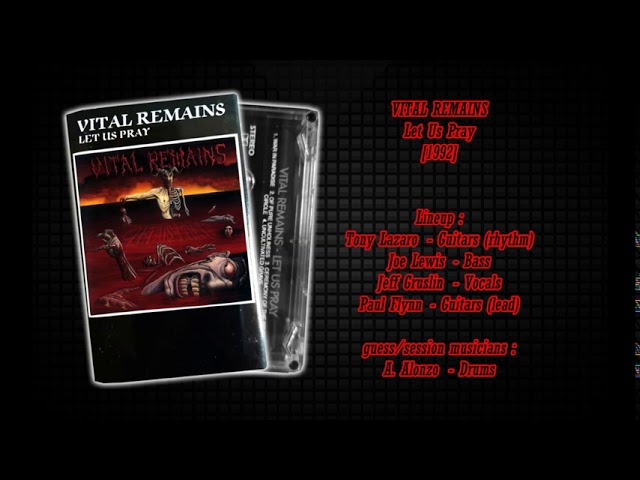 VITAL REMAINS - Let Us Pray [1992] - YouTube
