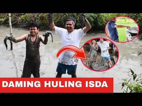 Nag Harvest Ng Isda Sa Bukid Libre Palagi Ang Ulam Pag Nasa Pinas Kami | Euhannes & John