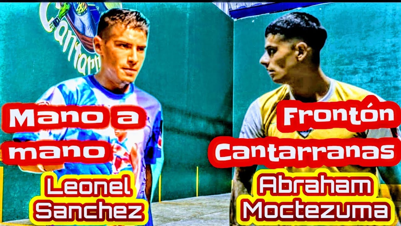 Abraham vs Chatito de Chamizal mano a mano Frontón Cantarranas