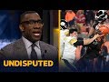 Shannon Sharpe reacts to Myles Garrett hitting Mason Rudolph with his own helmet | NFL | UNDISPUTED