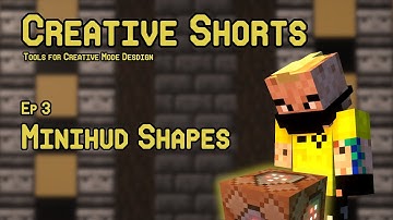 Minecraft Creative Tools E03 Minihud Shapes and Structures
