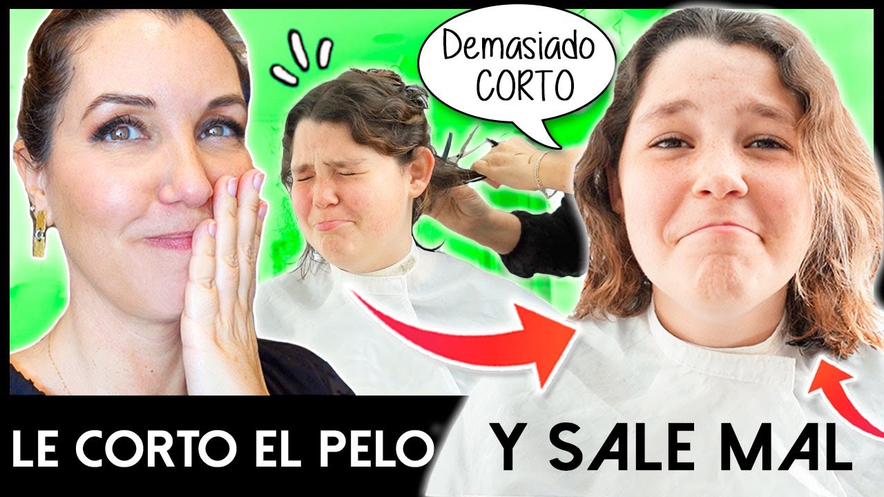 ¡Me equivoco! 😰 Le CORTO DEMASIADO el PELO a DANIELA y LLORA MUCHO 💇‍♀️ ¡¡FINAL INESPERADO!! 😱