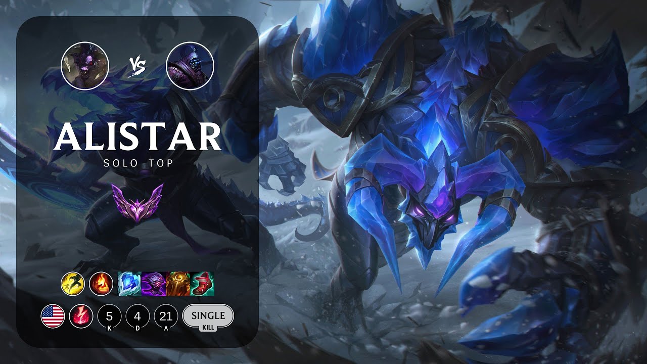 Alistar Top vs Jax - NA Master Patch 13.8 - YouTube