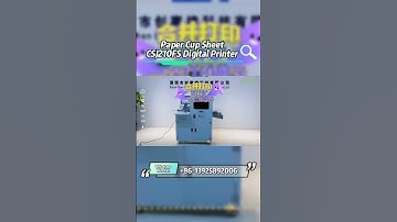 Personalized paper cup digital printing machine，CSJ210FS inkjet printer