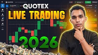 Quotex Live Trading For Beginners 🔴 Live Profit Proof | Qx Broker