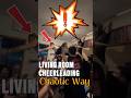 Living Room cheerleading Gone Wrong #funny #shorts #viral