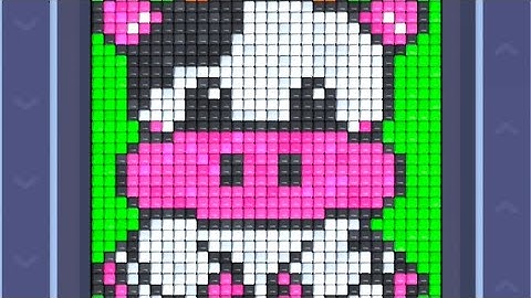 Pixel flow level 113 Walkthrough Solution 