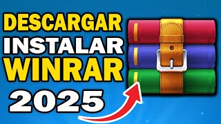 Cómo DESCARGAR e INSTALAR WINRAR FULL 2025 GRATIS