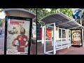 Guose bus sheltersgas station signs light boxes  advertising signs manufacture