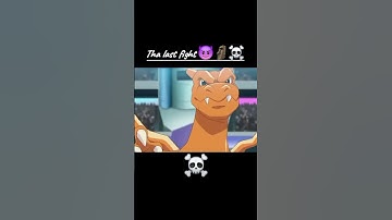 Ash pikachu vs leon charizard ☠️| tha last fight | #pokemon #ashketchum #pikachu #leon #charizard