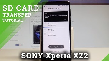 How to Move Data to Portable Storage in SONY Xperia XZ2 - Transfer Files |HardReset.Info