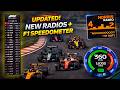 F1 TV HUD Update – Team Radios &amp; Speedometer Added - Stop And Go Plugin Simhub