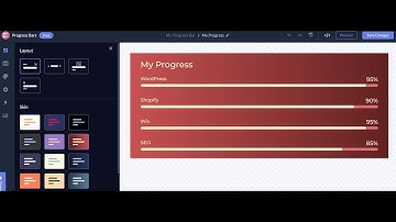 How can I using a Progress bar in my Wix Client Project.