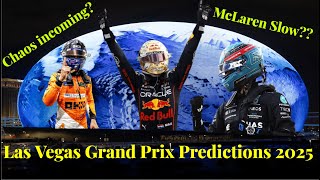 2025 Las Vegas F1 Grand Prix Predictions!