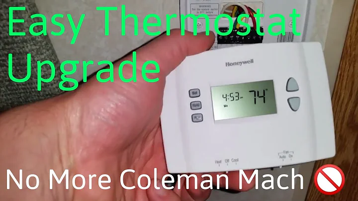 Coleman Mach RV Thermostat Upgrade for Heater / AC