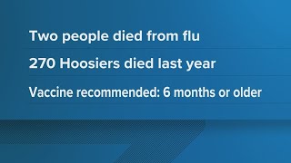 Indiana health officials announce first 2 flu deaths in the state this season