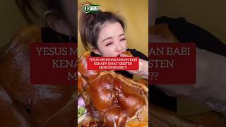 FAKTA 9 | NABI ISA MENGHARAMKAN BABI, UMAT KR1ST3N JUSTRU MENGKONSUMSI | #shorts #islamic #alkitab